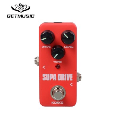 KOKKO FOD5 Supa Drive Mini Drive Pedal Portable Warm and Clean Overdrive Pedal