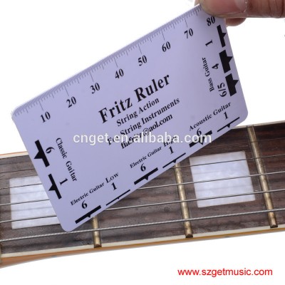 Guitar String Pitch Ruler Fritz Ruler for Acoustic Bass Electric 5pc