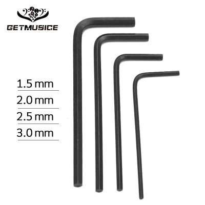 Guitar DIY repair tool Electric Bass Guitar Bridge Saddle Adjustment Hexagon Allen Wrench/Hex Key