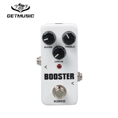 KOKKO FBS2 Mini Booster Pedal Portable 2-Band EQ Guitar Effect Pedal