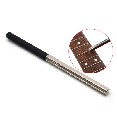 Guitar Fret Tools Crowning File Fret Dressing File with 3 Size Edges Luthier Tools for Guitar Polishing Tools Guitar Parts